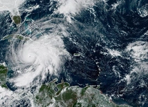 Huragan widziany z kosmosu