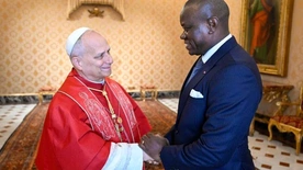 Papież przyjął na audiencji prezydenta Gabonu