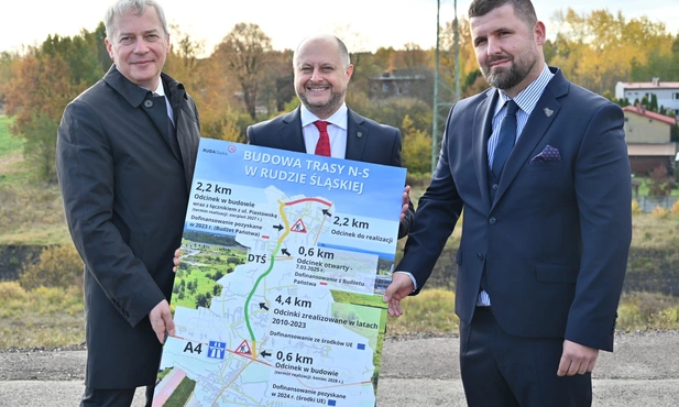 Ruda Śl. Umowa na dokończenie trasy N-S