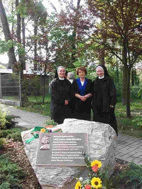 Z bratanicą Pani Heleny Kobernickiej