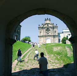 Krzyż na górze czarownic