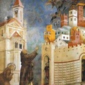 Giotto di Bondone, „Wypędzenie demonów z Arezzo”