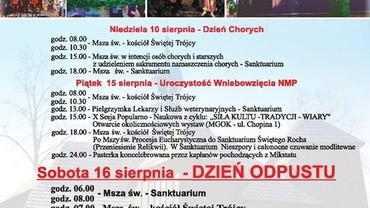 Uroczystości odpustowe z błogosławieństwem zwierząt w Mikstacie