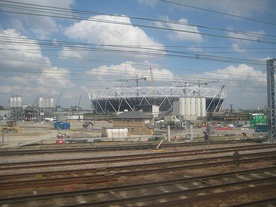 Stadion olimpijski powstający w Londynie.