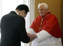 Papież przyjął prezydenta Korei Płd.
