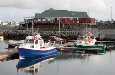 Port w islandzkim Keflavik.