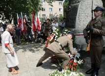 Uroczystości przy Kamieniu "Żołnierzy Żywiciela" 