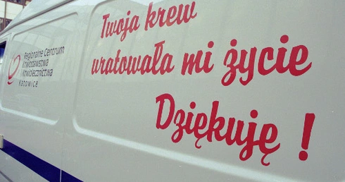 Karetka do przewozu krwi