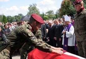 Pogrzeb kpt. Daniela Ambrozińskiego