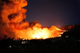 USA: Pożary w Kalifornii 