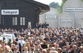  Uroczystości upamiętniające 65. rocznicę likwidacji Litzmannstadt Ghetto w Łodzi