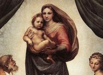 Madonna Dzieciątkiem (Madonna Sykstyńska)