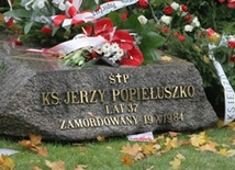 Sztafeta do grobu ks. Popiełuszki 