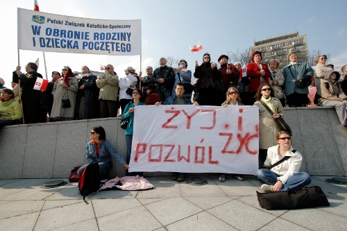 Marsz Życia w Warszawie (28.03.2007)