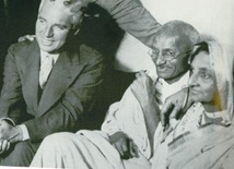 Mahatma Gandhi i Charlie Chaplin