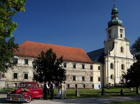 Kościół i zabudowania poklasztorne w Rudach Wielkich (Raciborskich).