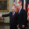 Prezydent Lech Kaczyński i wiceprezydent USA Joe Biden