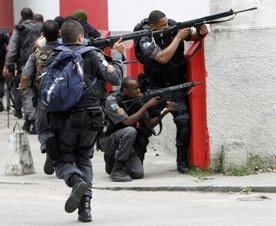 Brazylia: Policja kontra handlarze narkotyków