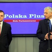 Jerzy Polaczek (L) i Ludwik Dorn (P)