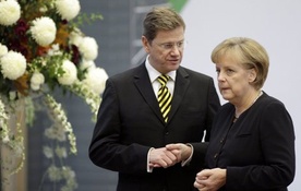 Angela Merkel i Guido Westerwelle