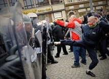 Po manifestacji homoseksualistów