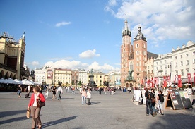 Trasa turystyczna w podziemiach krakowskiego Rynku