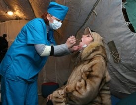 Ukraina: Nowy bilans epidemii grypy