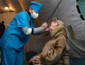 Ukraina: Nowy bilans epidemii grypy