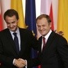 Tusk i Zapatero o upadku muru berlińskiego