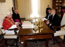 Prezydent Chorwacji u Benedykta XVI