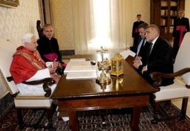 Prezydent Chorwacji u Benedykta XVI