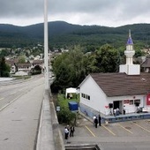 Jeden z minaretów w Szwajcarii