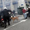 Policja starła się w Atenach z demonstrantami