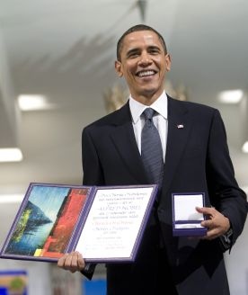 Norwegia: Obama odbiera Nobla 