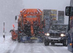 Pierwszy śnieg w północnej Hiszpanii