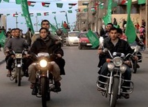 Palestyńczycy na ulicach Gazy 
