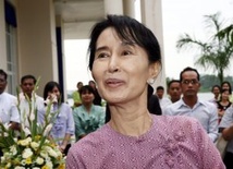 Aung San Suu Kyi spotkała się ze swoją partią