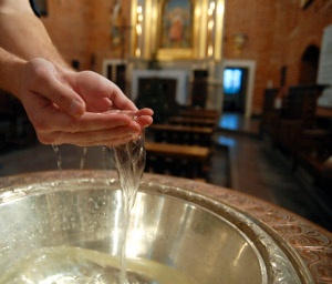 Chrzest Róży z Błot Wielkich koło Wronek