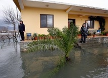 Powodzie w Albanii