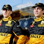 Pietrow i Kubica w Renault