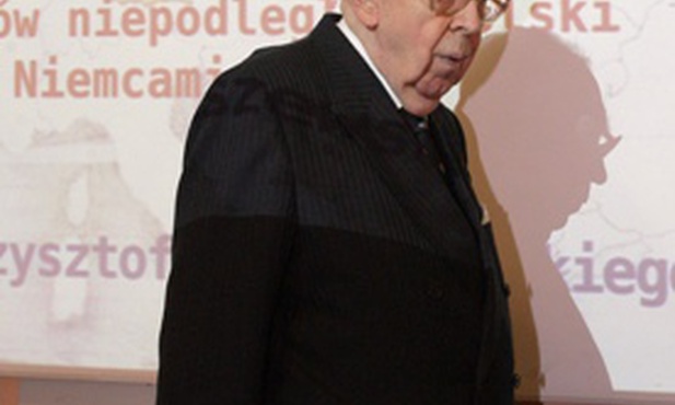Władysław Bartoszewski o prof. Skubiszewskim