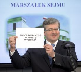 Lewica krytykuje marszałka Sejmu 