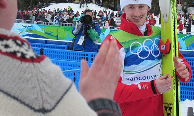 Małysz trzeci