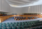 Sala obrad w Europejskim Trybunale Praw Człowieka