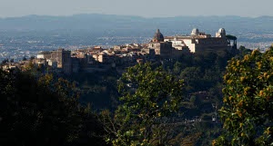 Wakacje papieża w Castel Gandolfo