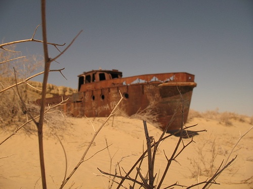 Zanikanie Jeziora Aralskiego