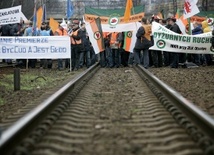 Zakończył się protest kolejarzy