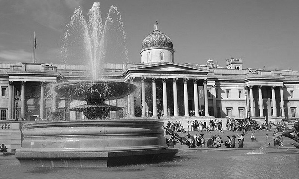 Trafalgar Square. Londyn