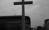 Krzyż papieski na placu Piłsudskiego