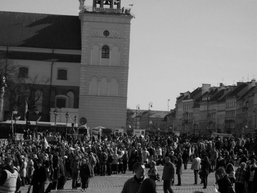 Plac Zamkowy, kościół św. Anny